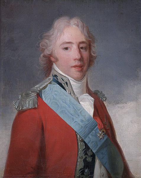 Henri-Pierre Danloux Comte d'Artois, later Charles X of France oil painting image